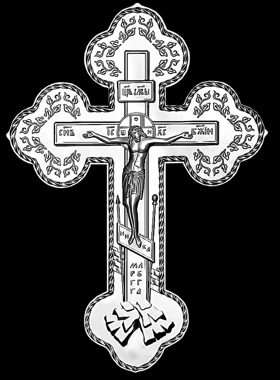 Изображение крестов для гравировки, фото 1